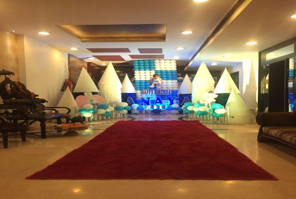 Hall at Hotel Mj Residency