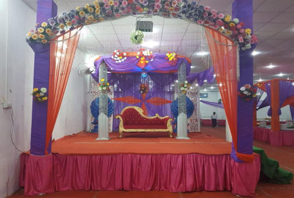 Dining Hall at Shri Krishna Wedding Palace
