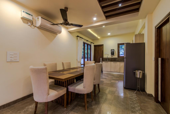 Dining Hall at Budh Villas Calangute