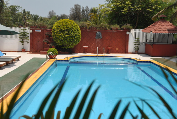 Poolside at Hotel Colonia Santa Maria