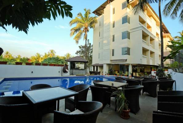 Guest House with Private Pool at Amara Grand Baga