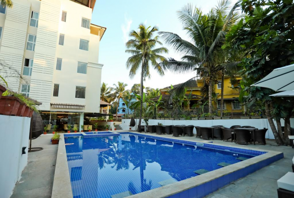 Guest House with Private Pool at Amara Grand Baga