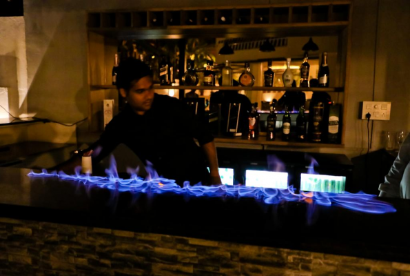 Bar at Amara Grand Baga