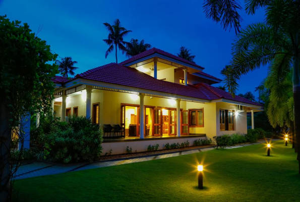 Poolside at River Whisper Homestay