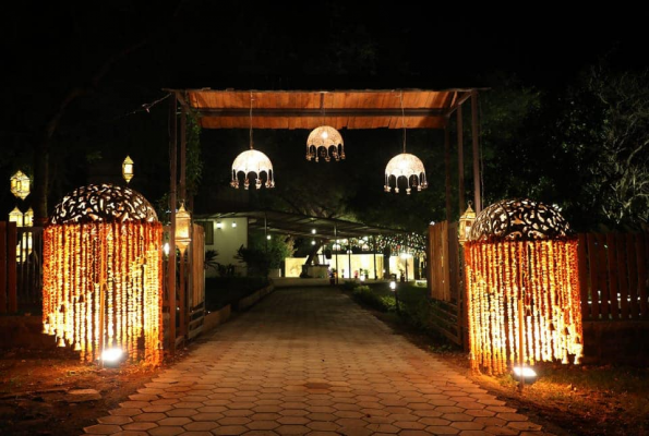 Hall at Marigold Marriage Garden