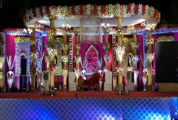 Hall at Marigold Marriage Garden