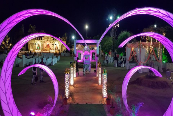 Hall at Marigold Marriage Garden