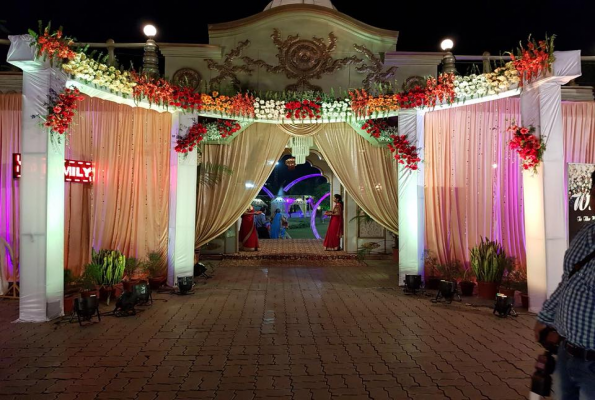 Hall at Marigold Marriage Garden