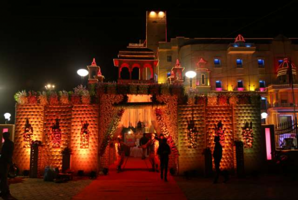 Poolside at Hotel Kailash Presidency