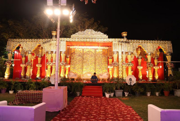 Banquet Hall at Elegant Greens Hotel