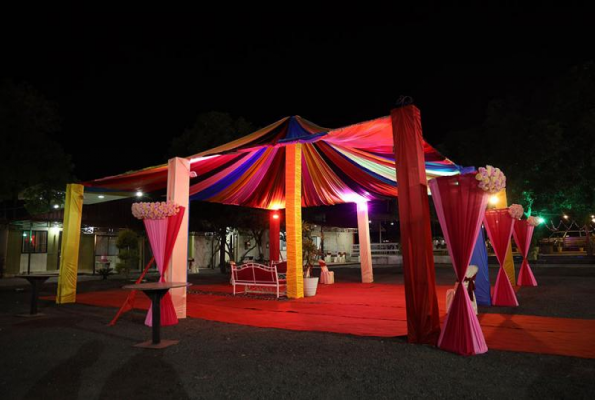 Banquet Hall at Elegant Greens Hotel