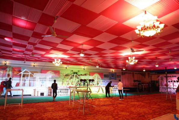 Banquet Hall at Elegant Greens Hotel