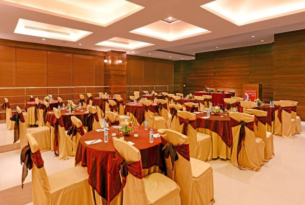 Hall at Vijayatej Clarks Inn