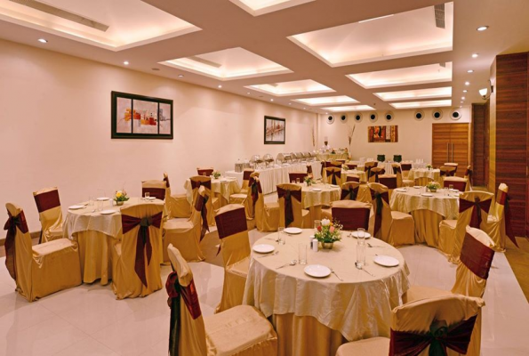 Hall at Vijayatej Clarks Inn