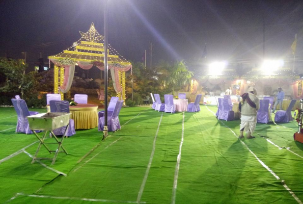 Lawn at Raj Darbar Banquet Hall