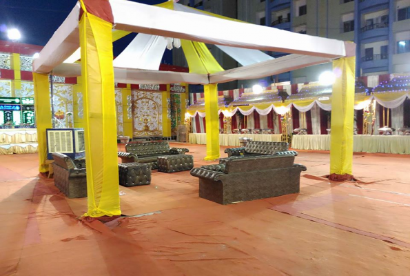 Hall at Raj Darbar Banquet Hall