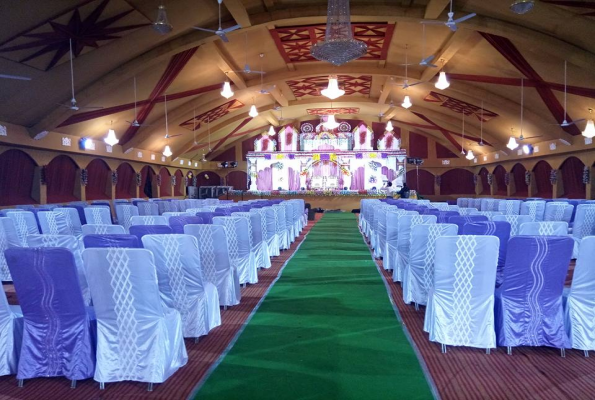 Dining Hall at Raj Darbar Banquet Hall