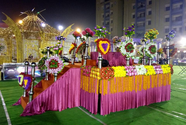 Dining Hall at Raj Darbar Banquet Hall