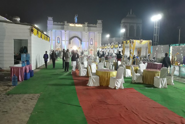 Hall at Dhara Mansion