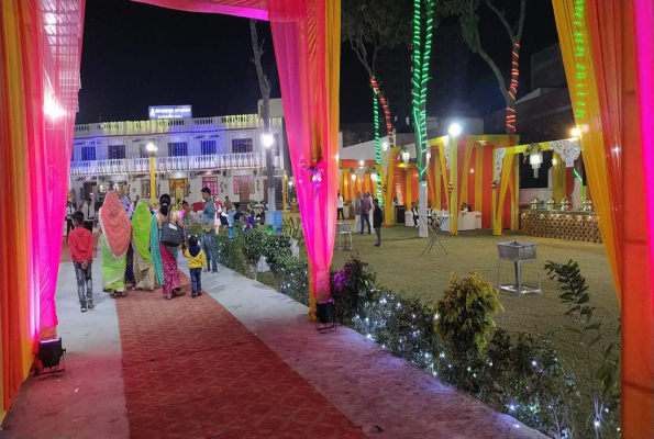 Lawn at Ashirwad Upavan