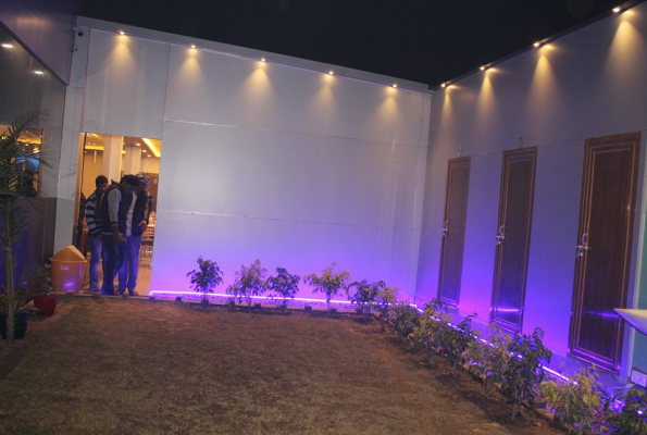 Lawn at Satkar Restaurant And Banquet Hall