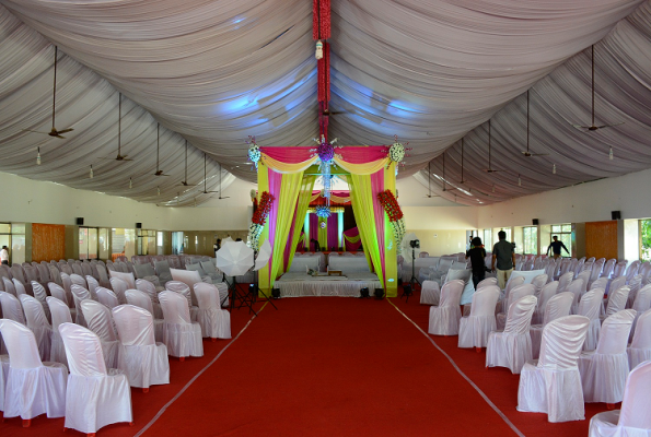 Hall at Madhuram Banquet Hall And Lawns