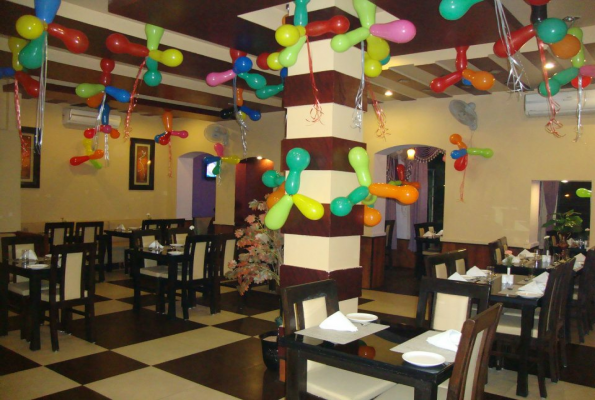 Dining Hall at Aangan Restaurant