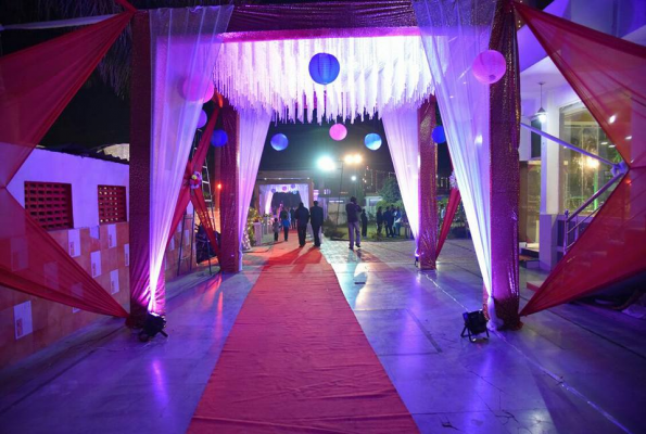 Hall at Gangotri Marriage Garden