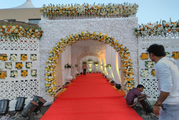 Hall at Gangotri Marriage Garden