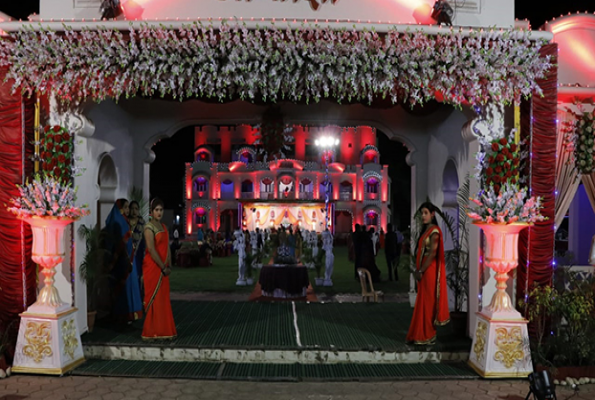 Hall 1 at Akanksha Marriage Garden