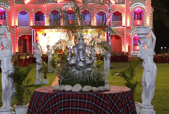 Hall 2 at Akanksha Marriage Garden