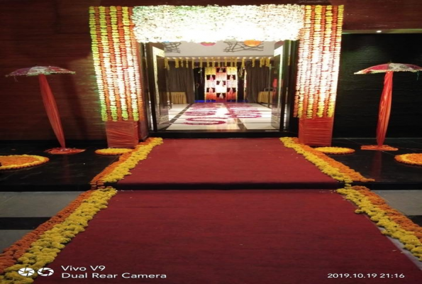 Hall at Veer Villa