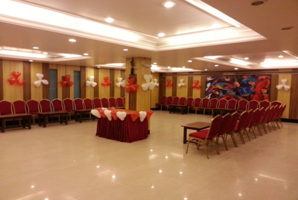 Banquet Hall at Hotel Sarthak