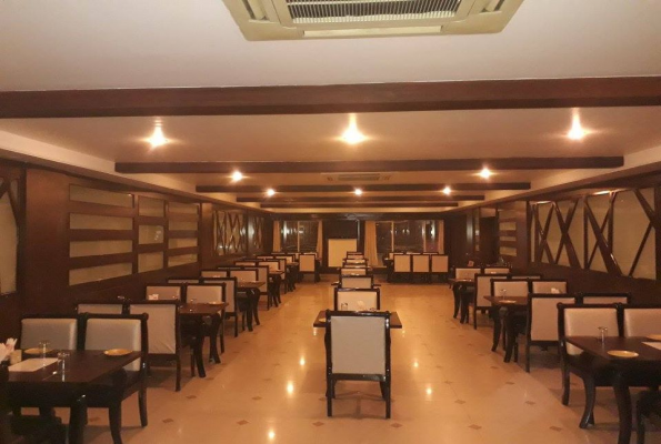 Restaurant at Hotel Sarthak