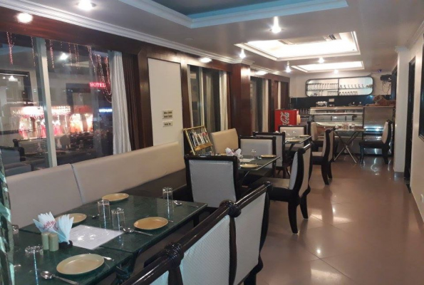 Restaurant at Hotel Sarthak