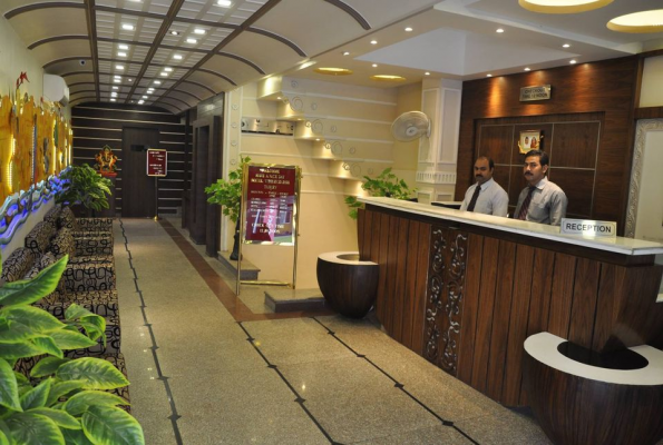 Restaurant at Hotel Vibhav Harsh