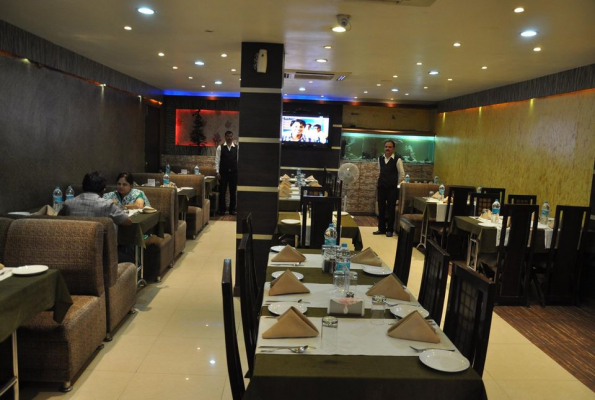 Restaurant at Hotel Vibhav Harsh