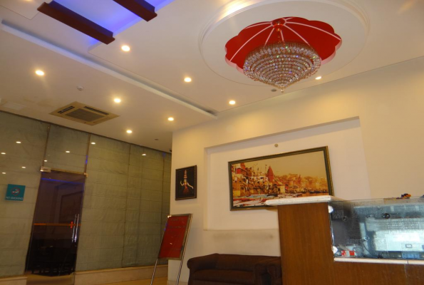 Hall at Hotel Janhvi International