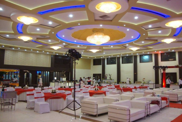 Dining Hall at Shubh Laganam Banquet