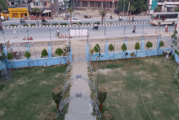 Lawn and Hall at Ambika Vatika