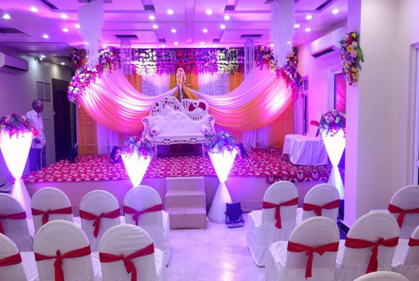 Hall at Hotel Amrit Raj And Banquet Hall