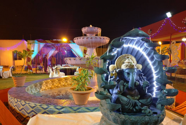 Lawn at Shri Sai Vatika Banquet Hall