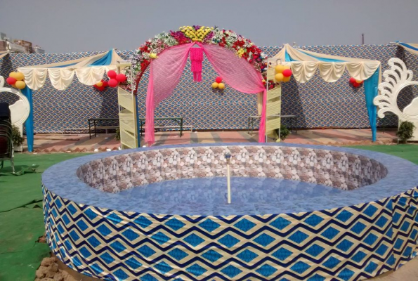 Hall at Shri Sai Vatika Banquet Hall