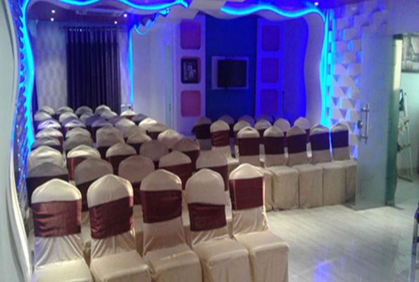 Satkar Hall at Hotel Frontline Residency