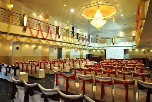 Hall 1 at Hotel Mandakini Royale