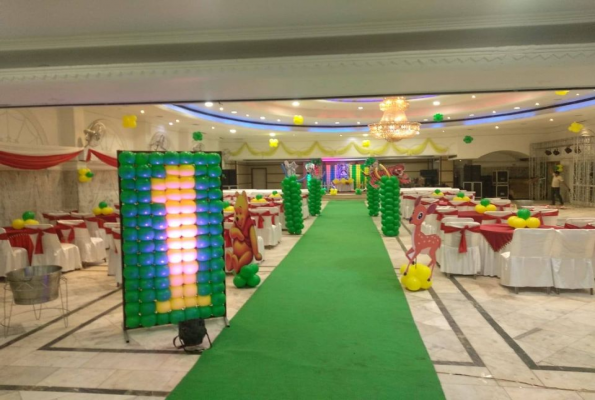 Hall 1 at Hotel Mandakini Royale