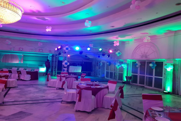 Hall 1 at Hotel Mandakini Royale