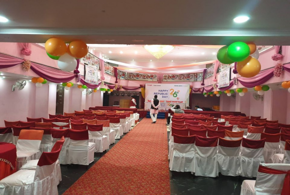 Hall 1 at Hotel Mandakini Royale