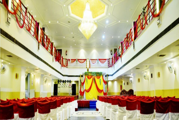 Hall 1 at Hotel Mandakini Royale