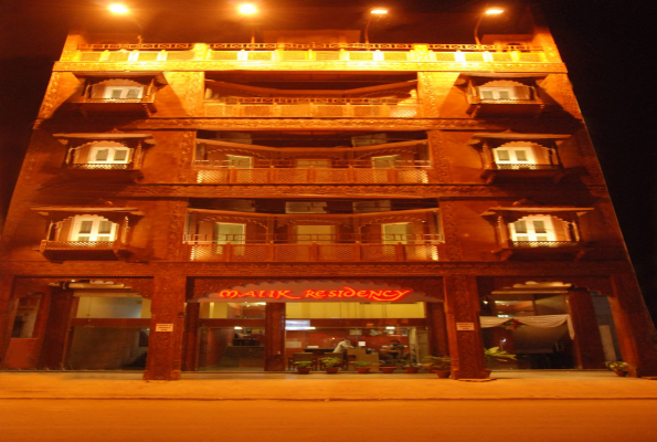 Dining Hall at Hotel Malik Residency